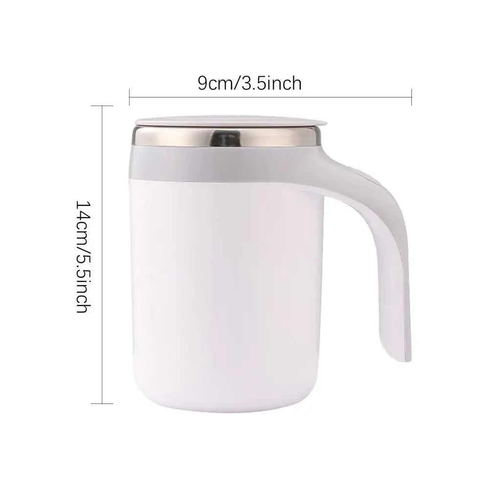 Automatic Stirring Cup Mug Rechargeable Portable Coffee Electric Stirring Stainless Steel Rotating Magnetic Home Drinking Tools