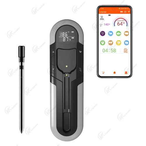 Wireless Cooking Thermometer Food Meat Steak Digital Bluetooth