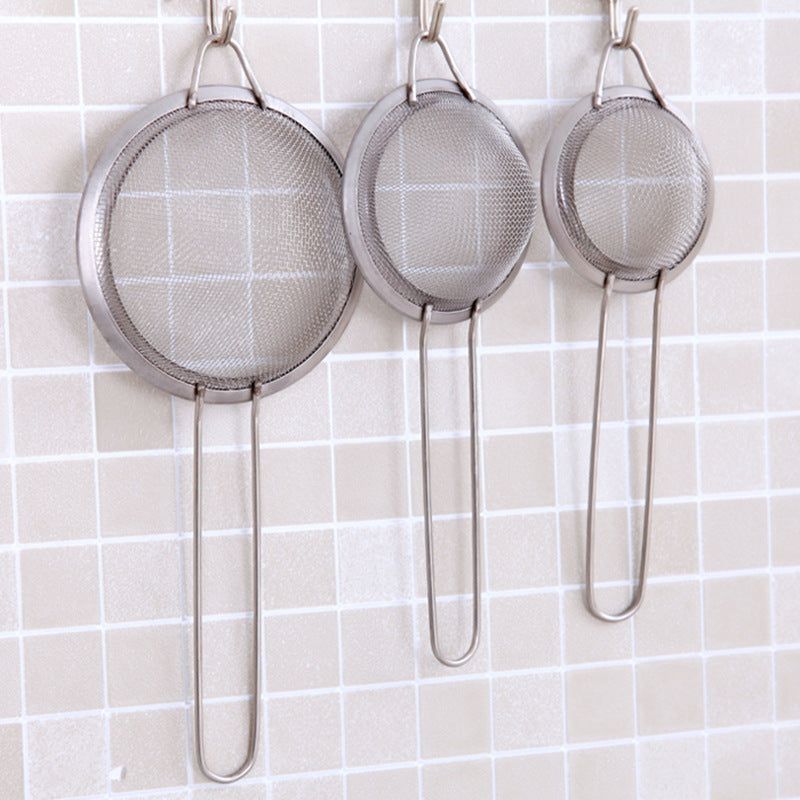 3Piece Stainless Steel Mesh Strainer Set for Kitchen